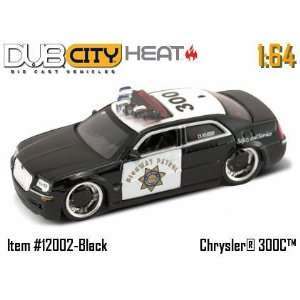  Jada Dub City Heat Chrysler 300C Police Car 164 Scale Die 
