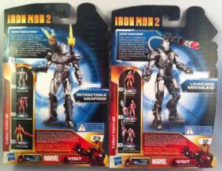 IRON MAN 2 Movie 3.75 Lot Hulkbuster Classic Monger War Machine Blue 