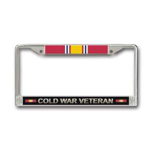  Cold War Veteran License Plate Frame 