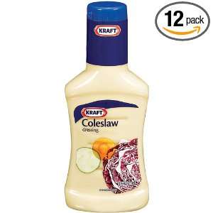 Kraft Coleslaw Salad Dressing, 8 Ounce Bottles (Pack of 12)  