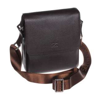 COOL Mens Should bag Genuine Leather Fashion Brown Messenger Briefcase 