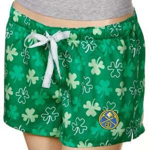   Nuggets Ladies Kelly Green Colleen Boxer Shorts