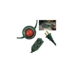   Outlet Green Foot Tapper Extension Cord with S: Home Improvement