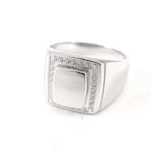  Signet ring for men silver Charles.   Taille 56 Jewelry