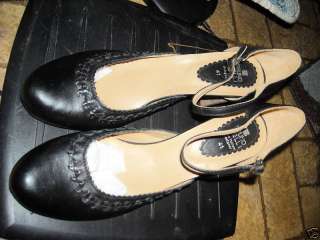Bruno Melli maryjane black shoes size eur 41 US 10  