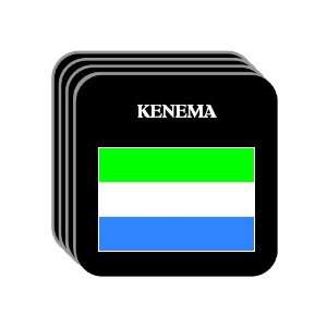 Sierra Leone   KENEMA Set of 4 Mini Mousepad Coasters