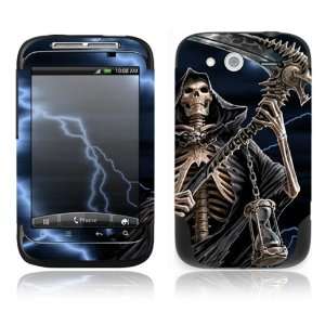 The Reaper Skull Decorative Skin Cover Decal Sticker for HTC WildFire 