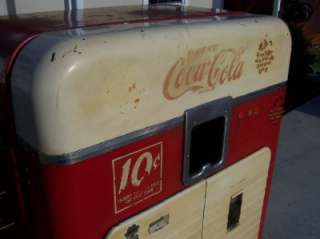 1950s VMC 33 Coca Cola Machine Complete Original Unrestored Vendo 27 