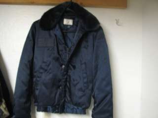 jacket cold weather security police type CWU 46/P blue  