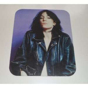   PATTI SMITH Wearing Leather Jacket COMPUTER MOUSE PAD