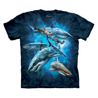 New SHARK COLLAGE T Shirt  