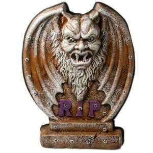  RIP Lighted Tombstone with Gargoyle: Toys & Games
