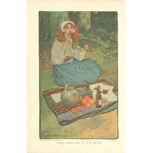  1906 Elizabeth Shippen Green Prints of Lady Out Doors 