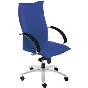  Cloud Swivel Chair with Polished Loop Arms: Office 