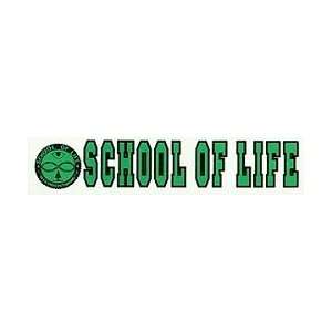 Infamous Network   School Of Life   Classic Full Size Bumper Stickers