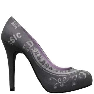 Ed Hardy Grey Mato Heel Shoe for Women  