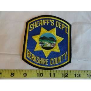  Berkshire County Sheriffs Dept. Patch 