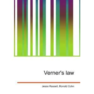  Verners law Ronald Cohn Jesse Russell Books