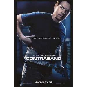  Contraband Advance Movie Poster Double Sided Original 