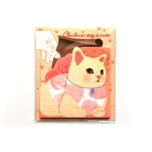   Choo Choo Cat Kitty Kitten Shasha Sticky It Pocket: Office Products