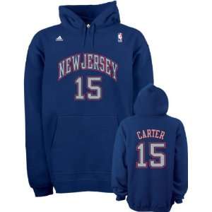  Vince Carter adidas Hooded Fleece New Jersey Nets 