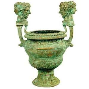   Metropolitan Galleries SRB991349 Janus Vase Bronze: Kitchen & Dining