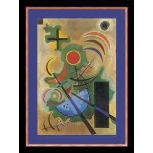  Solid Green by Wassily Kandinsky   Framed Artwork: Home 