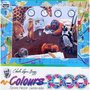   Lynn Bragg Colours 1000pc. Puzzle Corporate Takeover Toys & Games