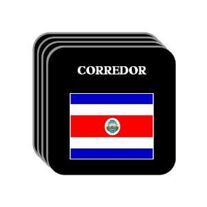  Costa Rica   CORREDOR Set of 4 Mini Mousepad Coasters 