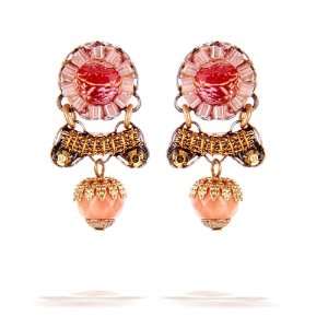 Ayala Bar Earrings   Classic Collection in Rose, Pale Apricot and 