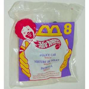 McDonalds   HOT WHEELS #8   Police Car, 1996: Everything 