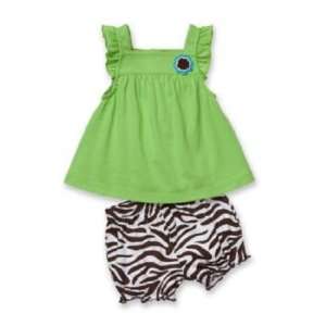  Carters Girls 2 piece Lets Play Flutter Sleeve Tunic 