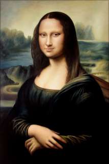 Framed Museum Q. Hand Painted Oil Painting Repro Leonardo da Vinci 