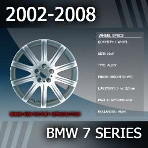  2002 2008 BMW 7 Series Factory 19 Replacement Wheel Automotive