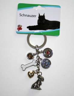   Miniature Schnauzer Little Gifts Dog Breed Keychain for People  