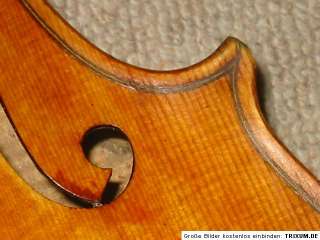 Nice,unusual & old Violon Conzert violin Straduari nice flammed 