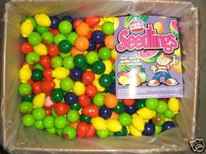 Seedling Fruit Gumballs 1 24mm Bulk Vending Gum Balls  