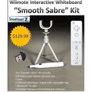  Wii Remote Interactive Whiteboard   Smooth Sabre Kit 