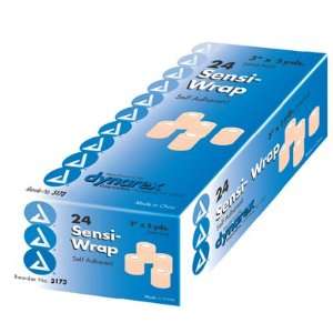 Sensi Wrap Self Adherent   Tan 2/bag, 1 x 5 yds., Case of 30 Health 