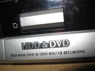 Panasonic DMR EH50 DVD HDD SD DVR 100 GB Recorder Player w/ Brand New 