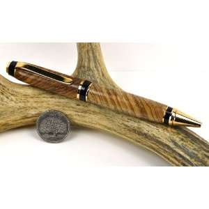  Cross cut Zebra Cigar Pen With a Gold Finish Office 