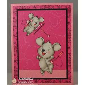 Peachy Keen Clear Stamp Assortment   Valentine Cupids 