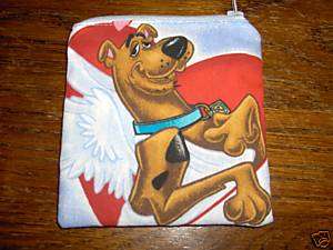 Scooby doo scooby doo wing fabric coin/change purse  