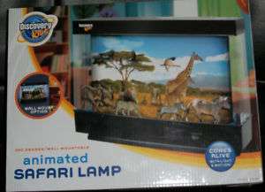 Discovery Kids Animated Safari Lamp Alive Light Motion  