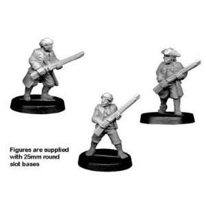  Crusader Miniatures Pirates Musketeers (3) Toys & Games
