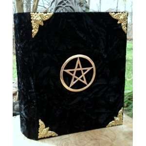  Black Velvet Pentacle   Pentagram Book of Shadows