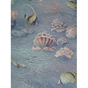  Graham and Brown Seascape Blue Wallpaper Sidewall Pattern 