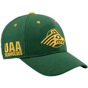   of the World Alaska Seawolves Green Triple Conference Adjustable Hat