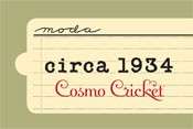 FABRIC Layer Cake ~ CIRCA 1934 ~ Cosmo Cricket MODA  