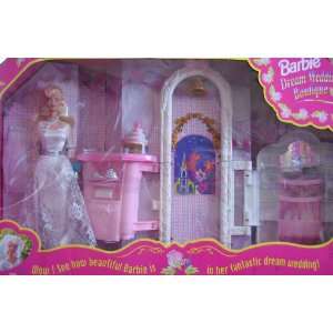 Barbie Dream Wedding Boutique Playset w Barbie Bride Doll 